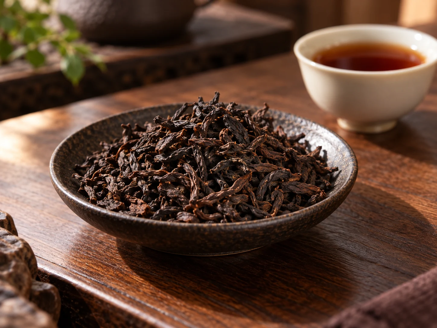 Pu-erh Tea (Ripe) · Tea infusion 3